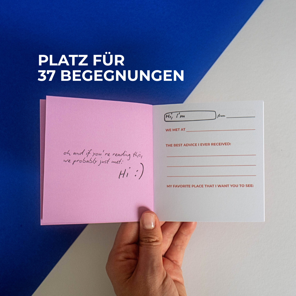 Travelbook - Proof, I actually talk to strangers
